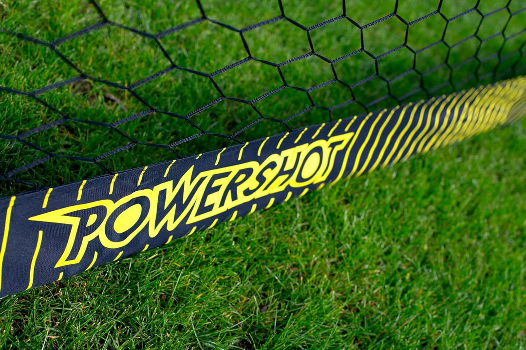 Fussballtor aus Stahl - Verschiedene Grösse - Schwarz - Bodenverankerung und Transporttasche inkl. 1