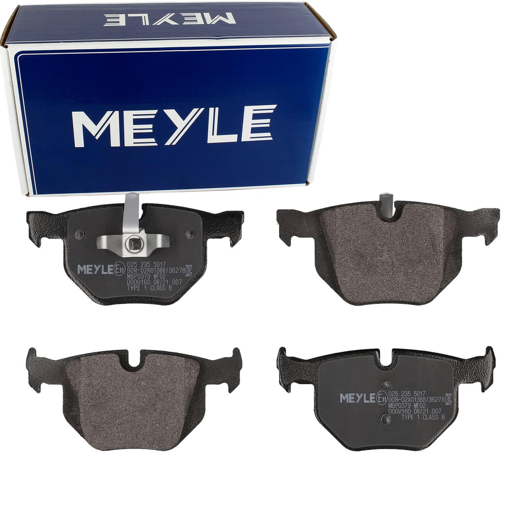 Meyle 025 235 5017 Bremsbelagsatz, Scheibenbremse