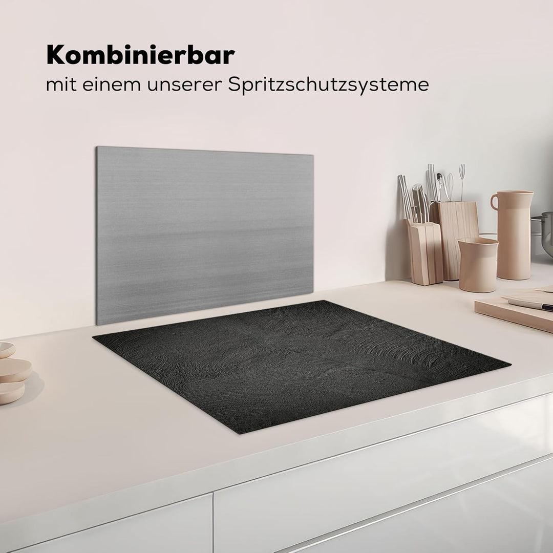 Herdabdeckplatte Einteilig Küche Herdabdeckung Induktionsfeld Ceranfeld Herdabdeckplatten Vinyl Matt