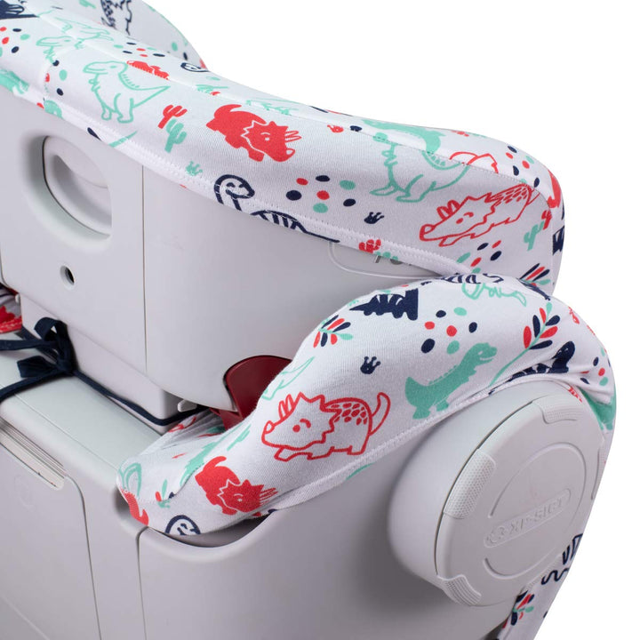 JYOKO KIDS Bezug kompatibel mit Römer KIDFIX II XP SICT, kidfix 2 S, Kidfix Z - Line (DINO PARTY, MI