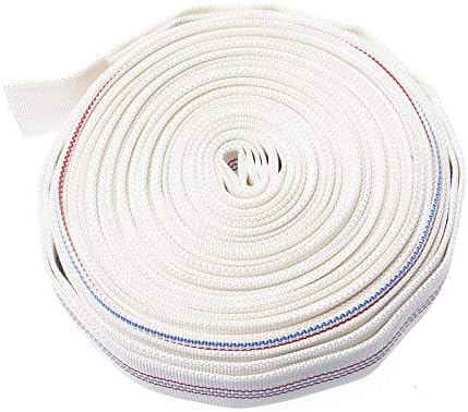 KATSU Flachschlauch Ablaufschlauch 20 m x 25 mm, geruchsfrei, mit 2 Clips für Tauch- und andere Wass
