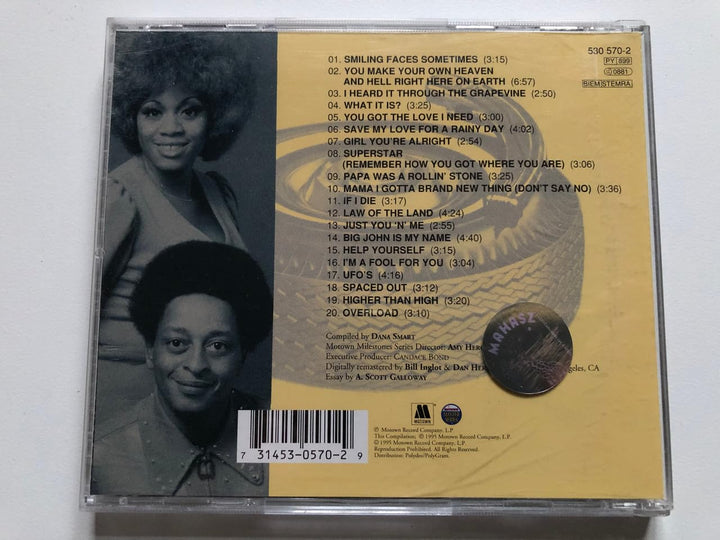 Motown Milestones, Audio-CD
