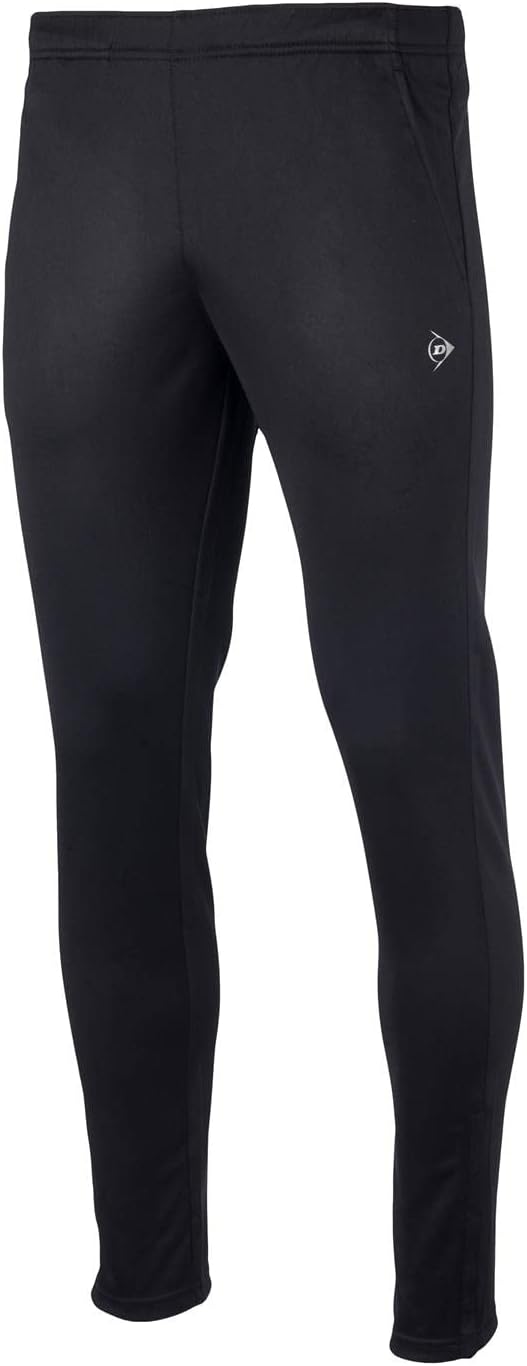 DUNLOP Herren Sport Tennis Trainingshose – Club Line, Knitted Pant, S