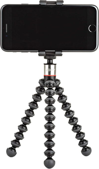 JOBY JB01491-0WW GripTight ONE + GP Stativ Universal-Handy-Halter + GorillaPod Flexi-Stativ, Handyst