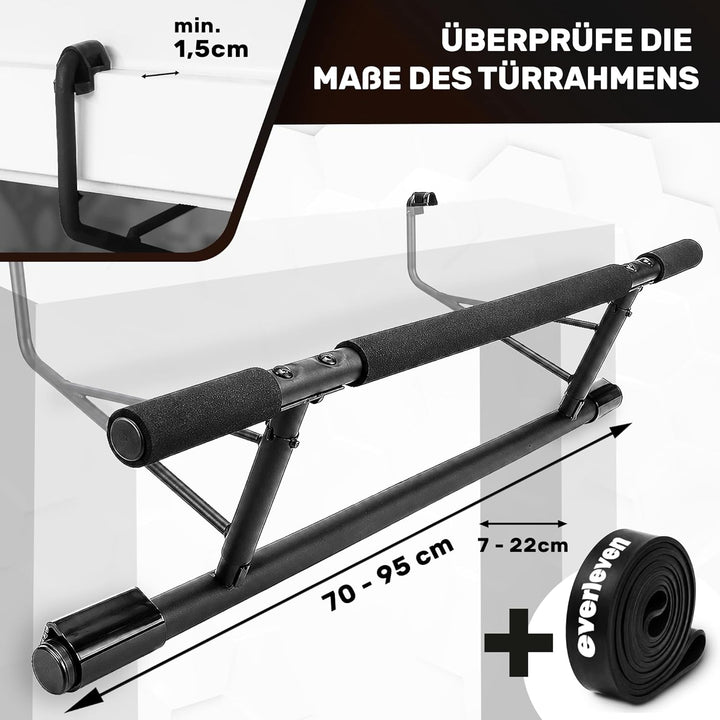[NEU] Klimmzugstange Türrahmen ohne Schrauben Fitness Stange I Pull Klimmzugstange Tür Reckstange [7