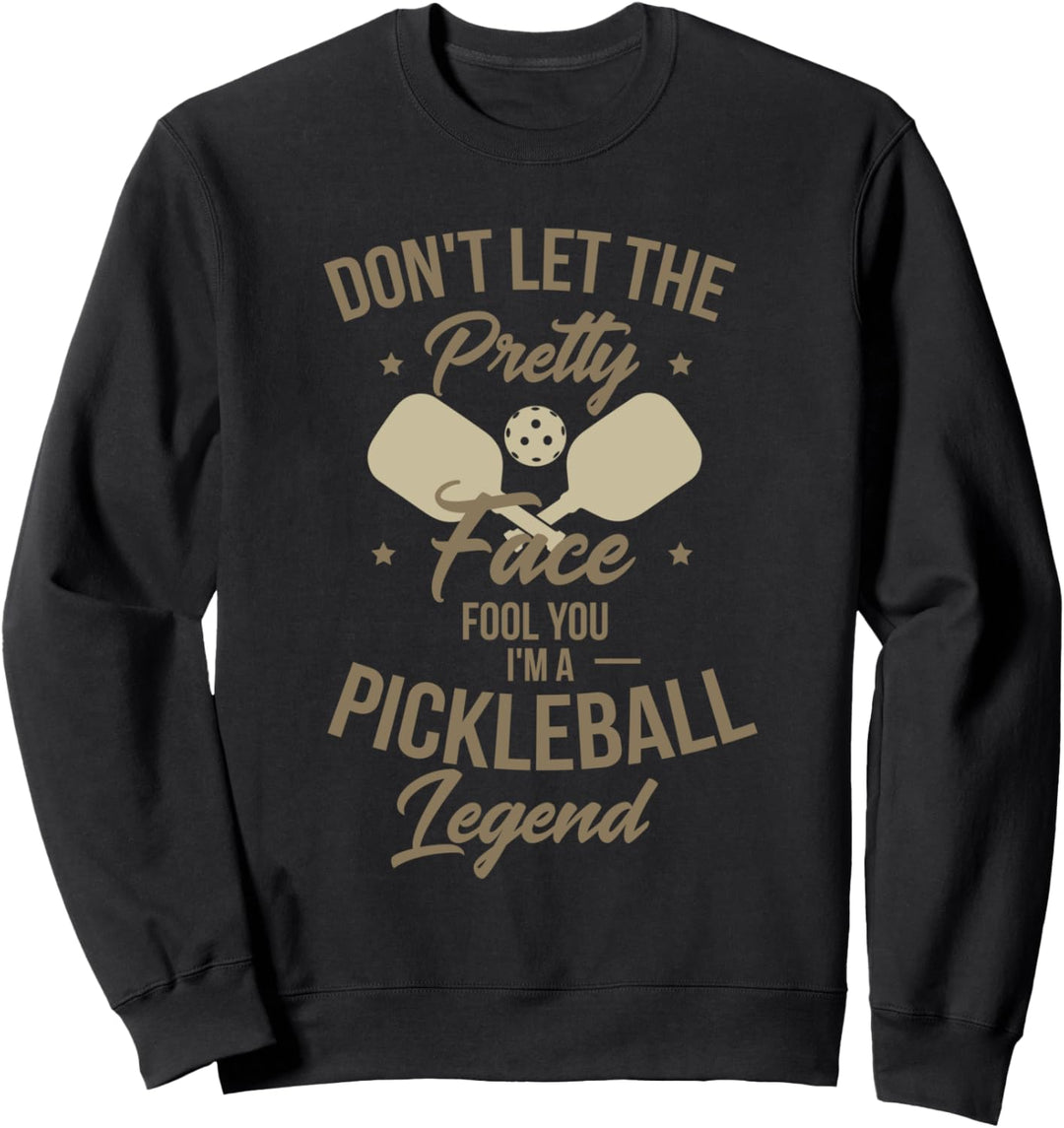 Pickleball-Legende lustiger Ruhestand Sweatshirt