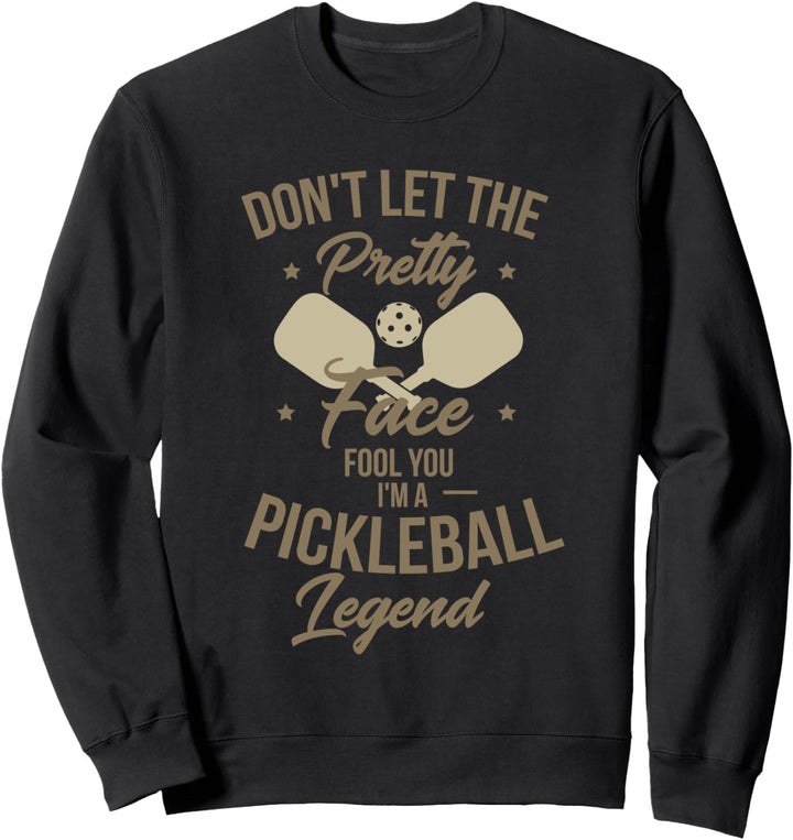 Pickleball-Legende lustiger Ruhestand Sweatshirt