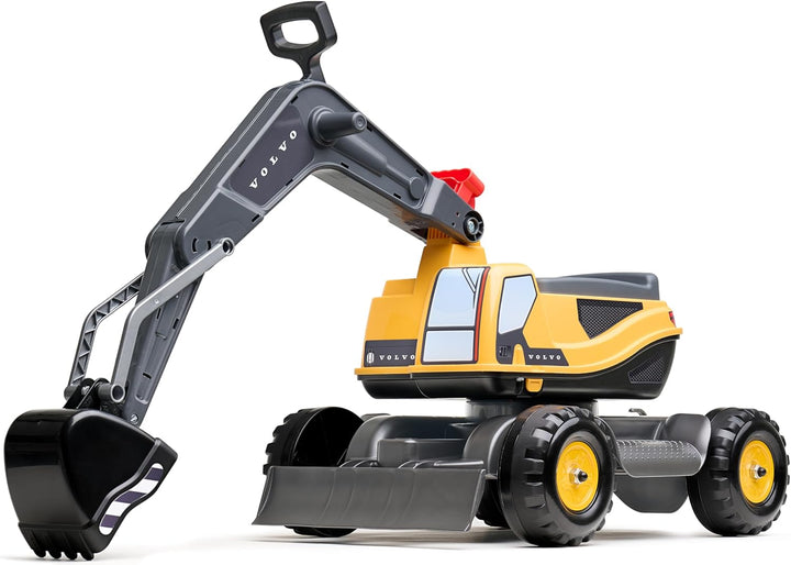 Falk - Bagger Volvo – ab 3 Jahren – Bagger und Schaufel mit Gelenken – drehbare Kabine 151
