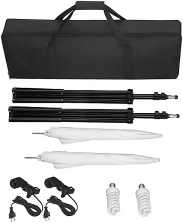 vidaXL Fotostudio Set Fotolampe Studioleuchte Studiolampe Stative