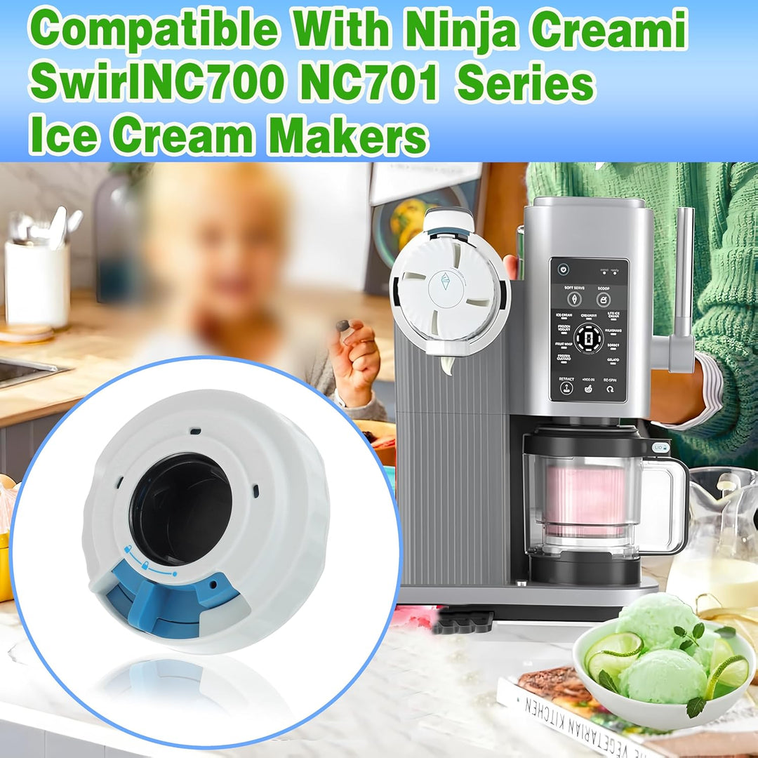 Abdeckung für Ninja NC700 Eismaschine, wiederverwendbarer Ninja Creami Ersatzdeckel, kompatibel mit
