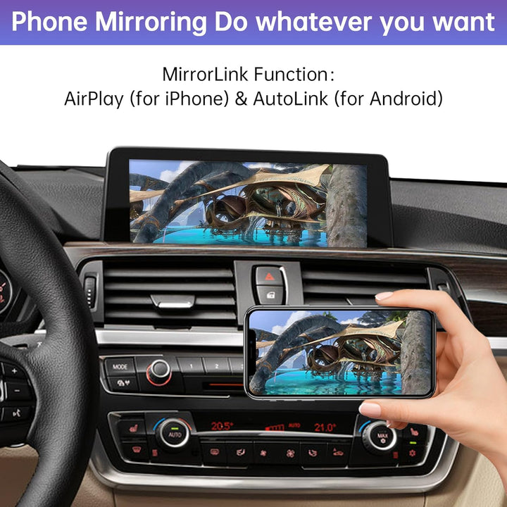 Road Top Wireless Carplay Retrofit Kit Decoder für BMW 1 2 3 4 Serie mit NBT System F20 F21 F22 F23