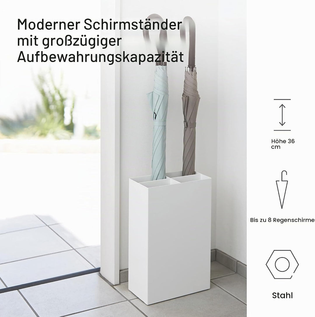 Umbrella Stand Wide - Smart - white Weiss, Weiss