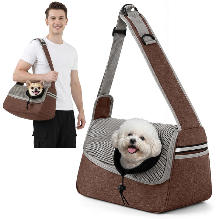 ALLSOPETS Hundetasche Tragetuch Hund Schultertasche Katzentragetasche Haustiere Tasche für Katzen un