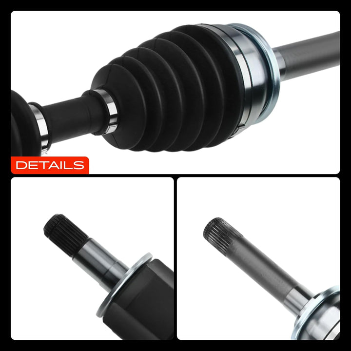Frankberg Antriebswelle Vorne Links Kompatibel mit L200 K6T K7T 2.4L 2.5L 1996-2002 Pajero II V2W V3