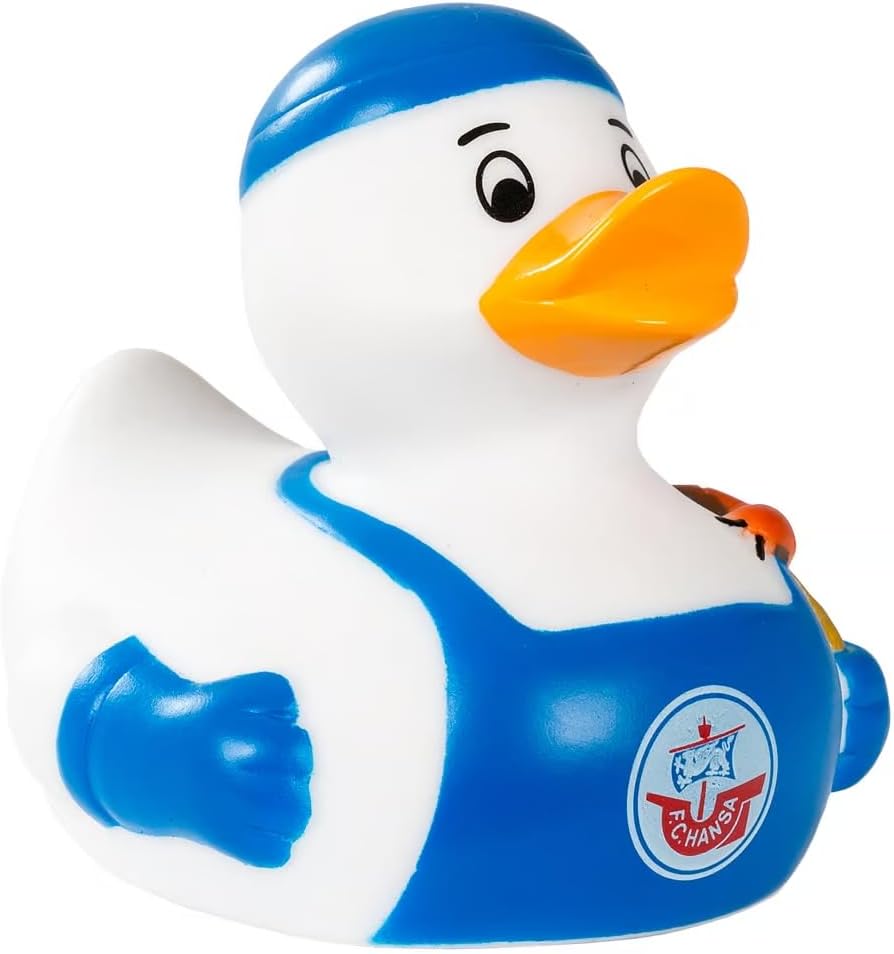 F.C. Hansa Rostock Badeente - Grillmeister - Ente | Badefigur | FCH - Plus Lesezeichen Wir lieben Fu