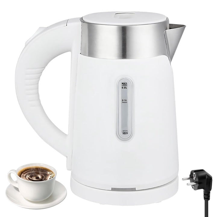 Wasserkocher, 800ml Reisewasserkocher, Wasserkocher Edelstahl, 600w Wasserkochers Klein, Elektrische
