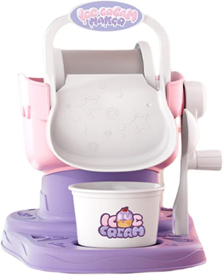 Eismaschine für Kinder, manuelle schnelle Ergebnisse, einfache Leckerli-Maschine, Eiscreme, Sorbet,
