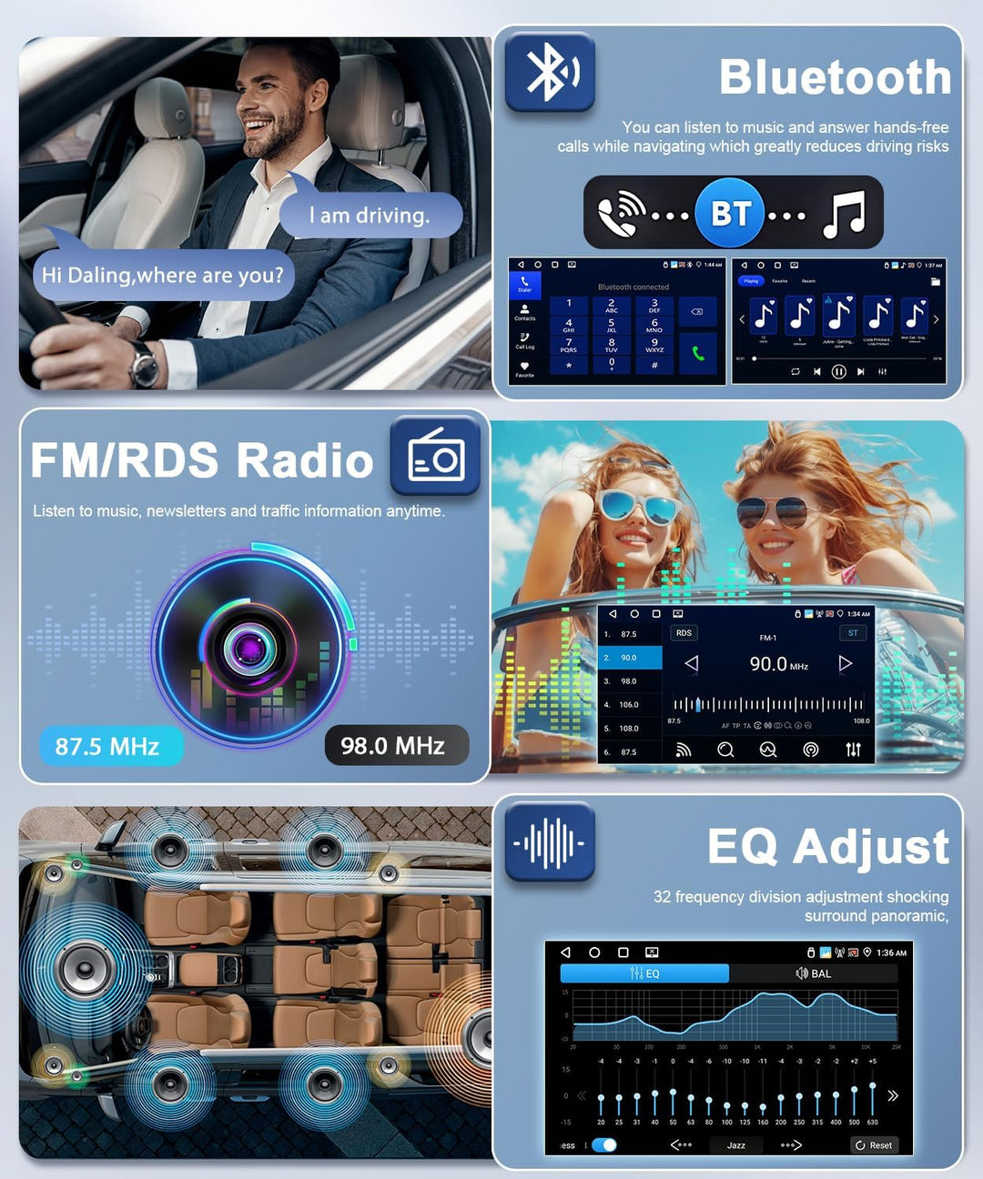4+64G Carplay Autoradio für VW Passat B6 T5 Golf 5 6 Polo 6R Tiguan T5 Jetta Seat Skoda, Android Aut