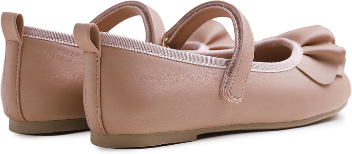 Feversole Girls Cute Dress, Mädchen süsses Kleid Mary Jane Schuhe weiche Party Urlaub Ballerinas 29