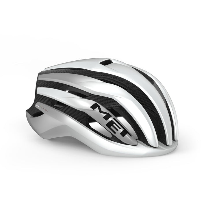 MET Trenta 3K Carbon MIPS Helm weiss/grau Einheitsgrösse, Einheitsgrösse