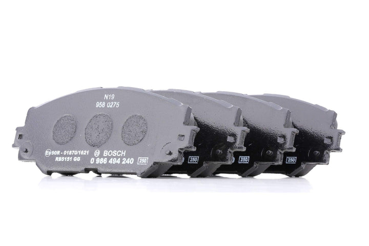 Bosch BP1303 Bremsbeläge - Vorderachse - ECE-R90 Zertifizierung - vier Bremsbeläge pro Set