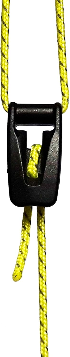 LiteOutdoors Guyline &amp; Tensioner Kit - 1.8mm Diameter - 60 or 100 feet - Ultralight Reflective Tent