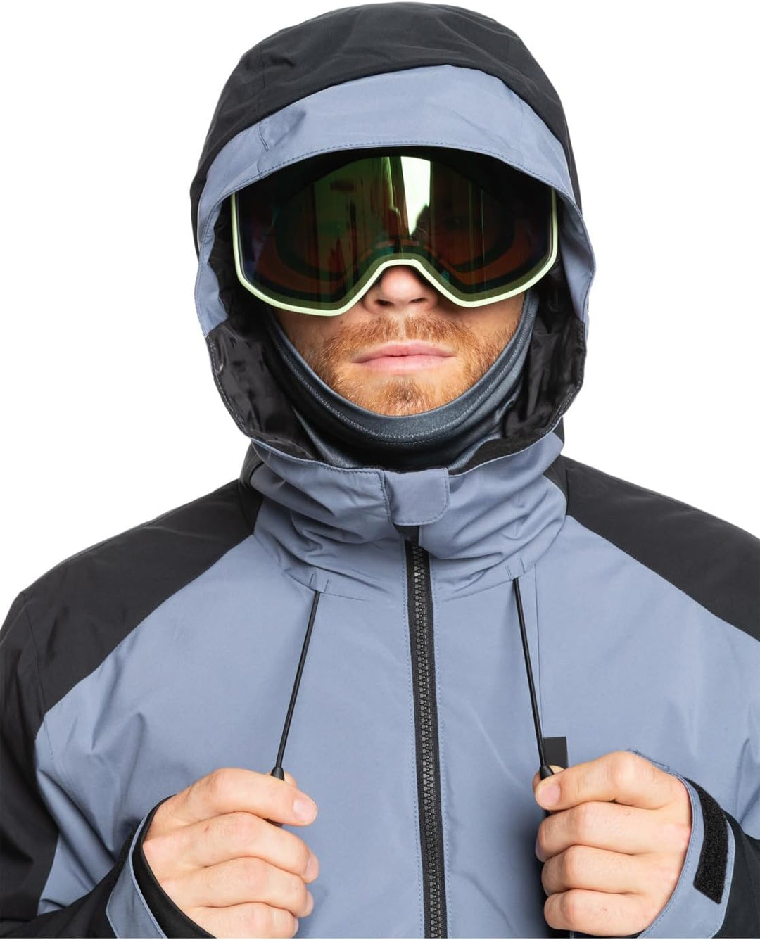 Quiksilver Herren Mission Block Jk Jacket (1er Pack) XL Flint Stone, XL Flint Stone