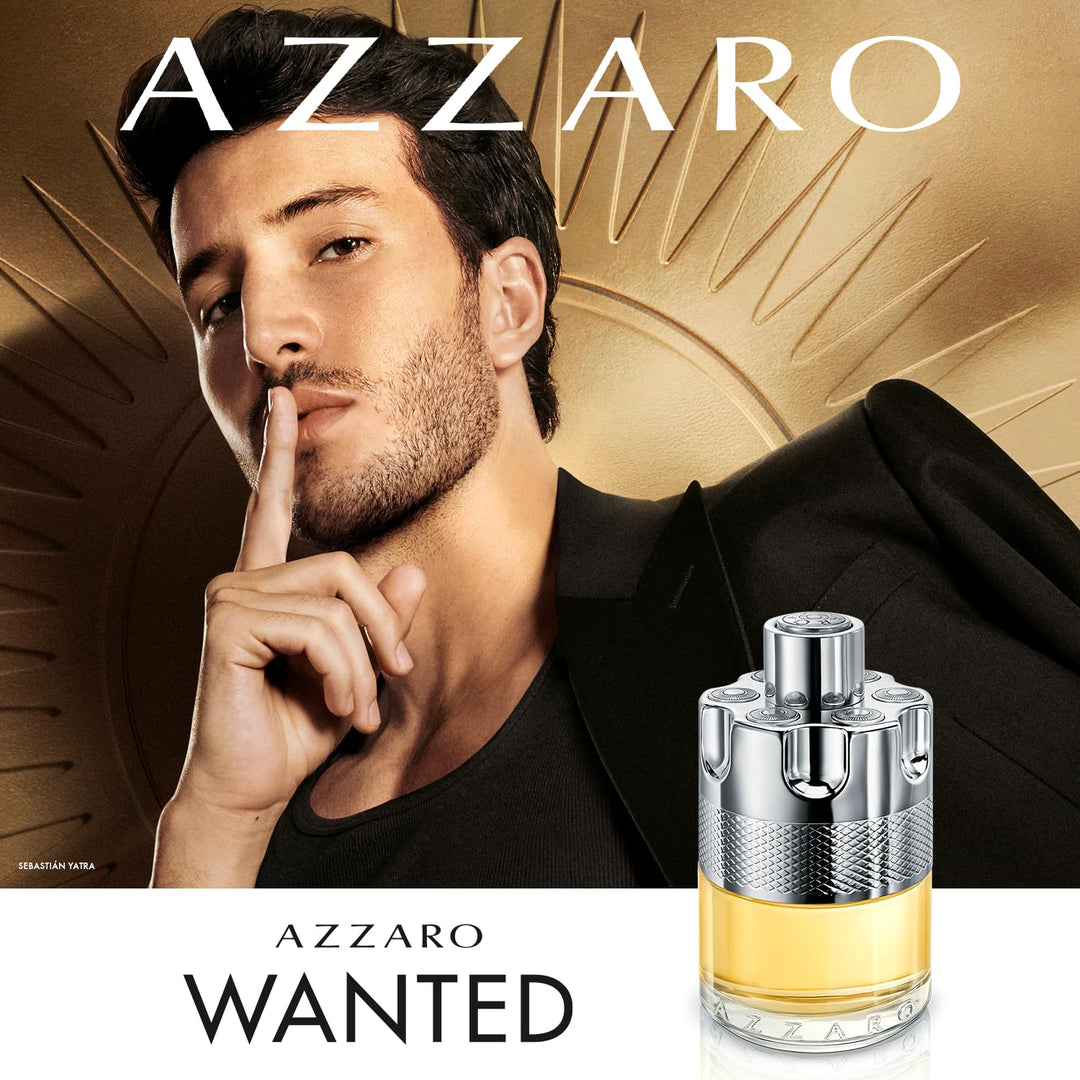 Azzaro Wanted Parfum | Parfüm für Herren | Eau de Toilette | Langanhaltend | Holzig und würziger Her