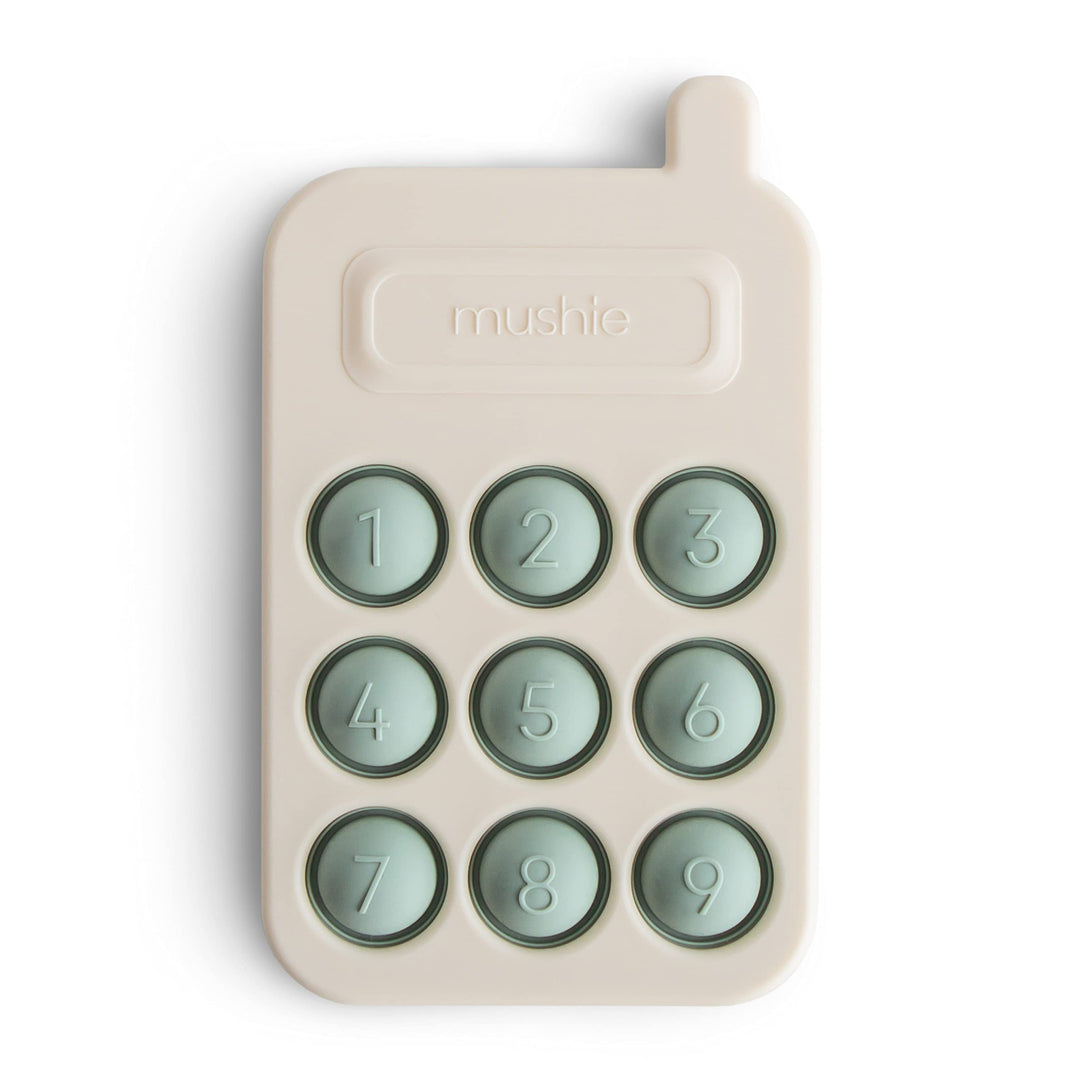 Mushie Telefon Pressspielzeug für Kinder & Erwachsene | Sensorisches Spielzeug | Konzentration & Auf