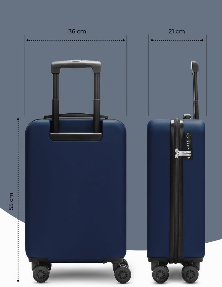 REDOLZ Stammartikel Essentials 09 Dark-blue Koffer S (55 cm), Dark-blue Koffer S (55 cm)
