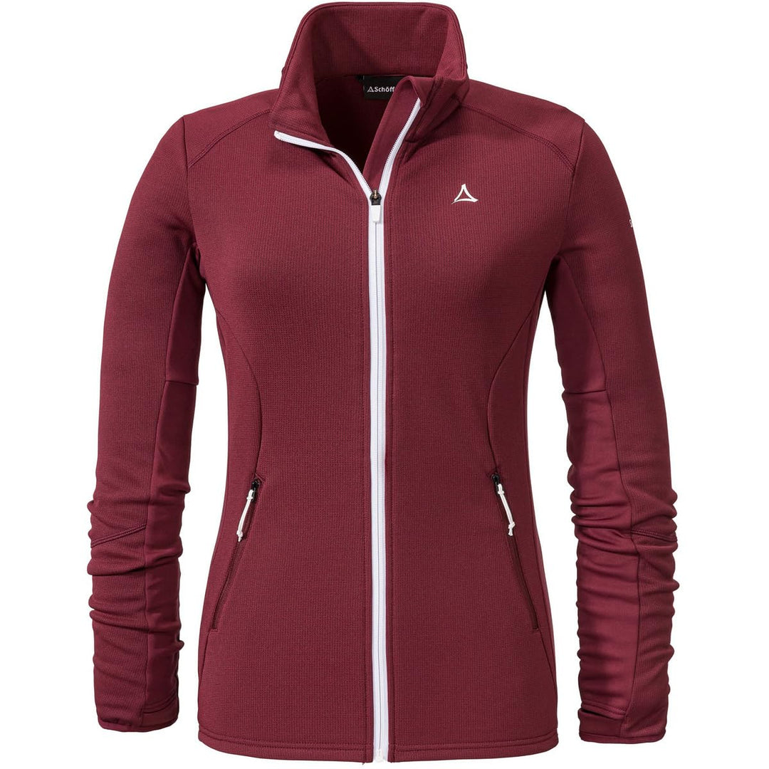 Schöffel Damen Fleece Jacket Lodron L, atmungsaktive Fleecejacke aus 4-Wege-Stretch, Funktionsjacke