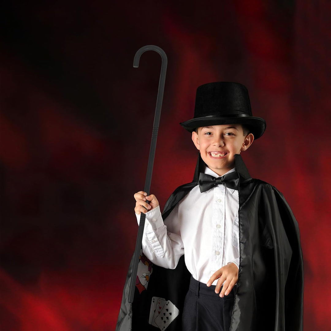 HEMOTON 4Er Set Halloween-Gehstock KostüM Requisiten Aus Kunststoff Abnehmbar Vintage Stil Spazierst