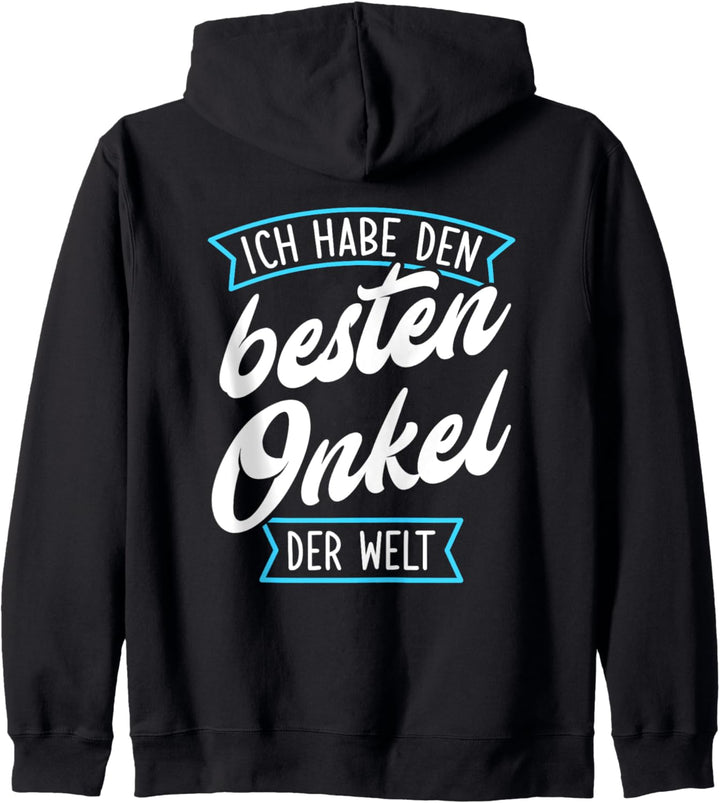 Ich habe den besten Onkel der Welt - Neffe Nichte Geschenk Kapuzenjacke