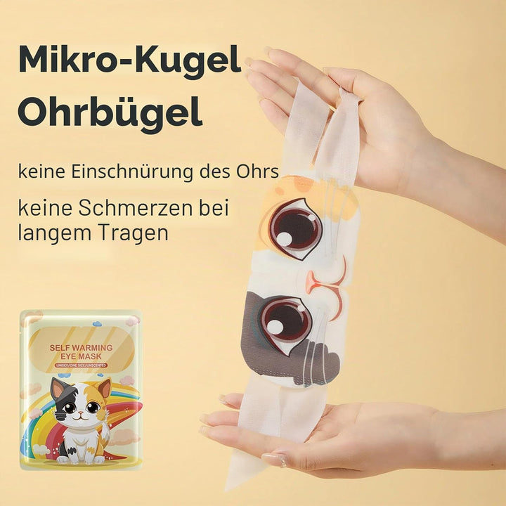 Selbstaufwärmende Augenmaske - 10 Stück, Wärmende Augenkompresse Für Trockene Augen, Stressabbau &amp; B