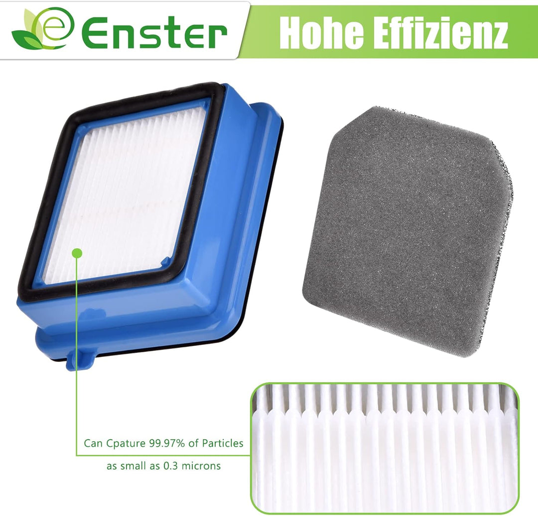 QX7 Filter für AEG 4 Stück Filter Zubehör Set für AEG QX6 QX7 QX8-2 ASKW1 Staubsauger Filterset Ersa