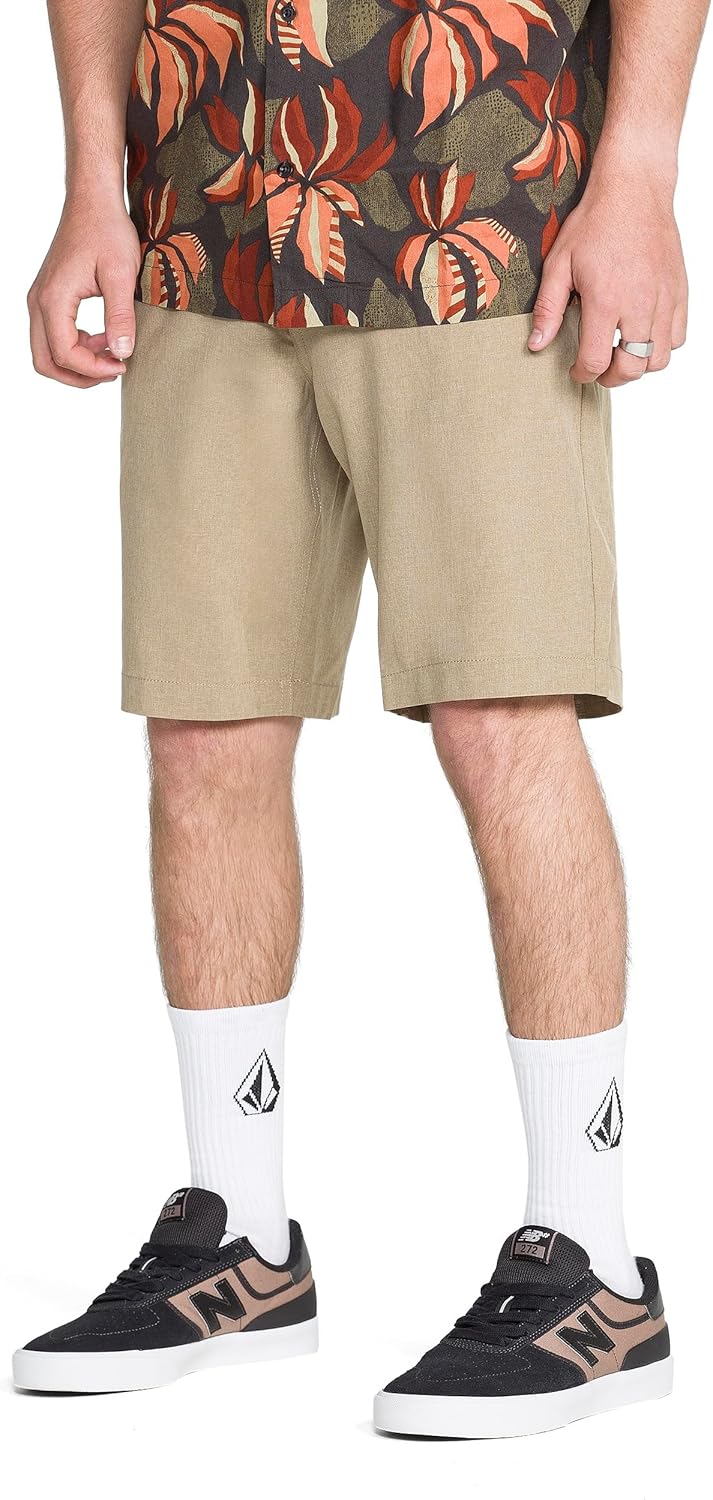 Volcom Herren Kerosene Hybrid Lssige Shorts, Khaki