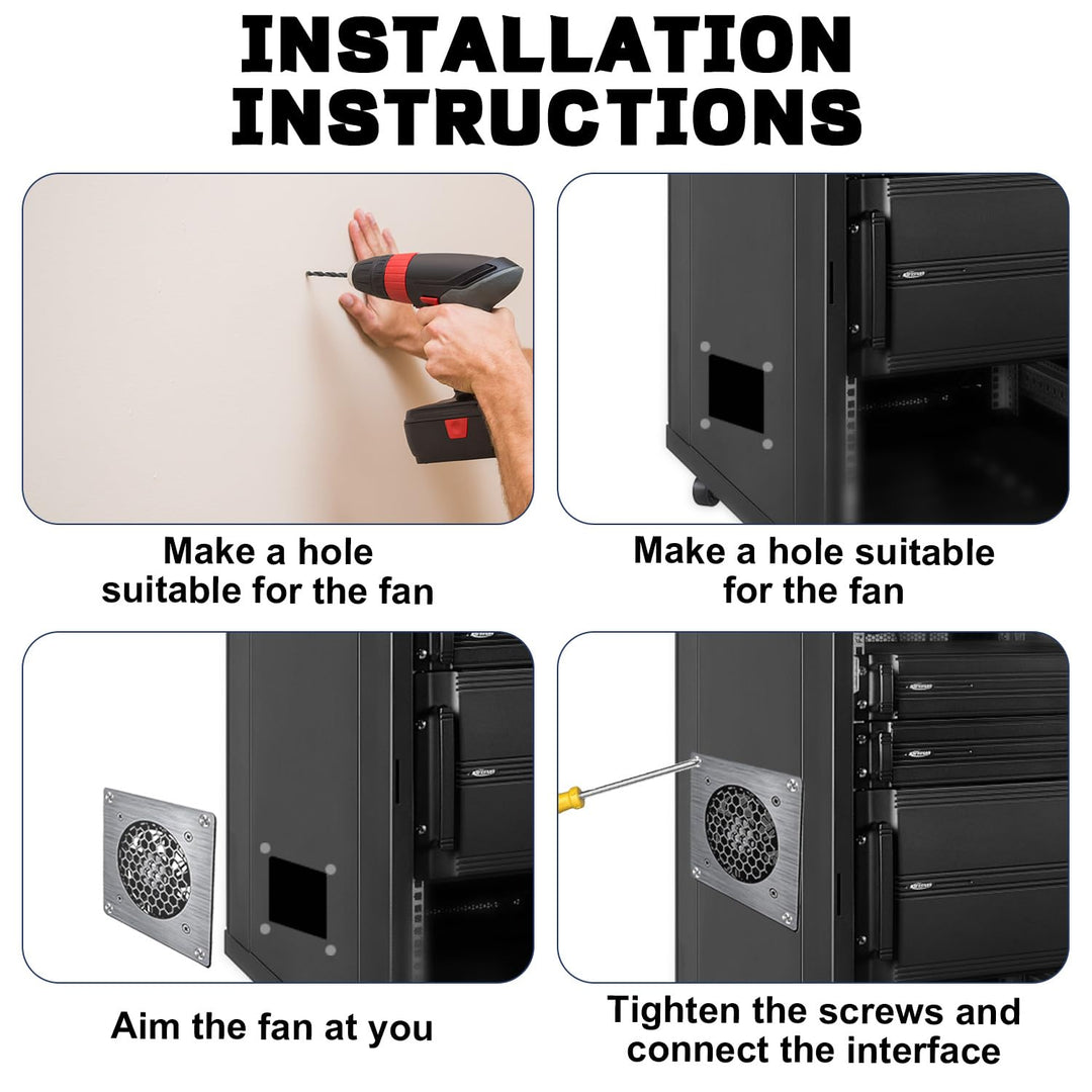 USB Lüfter 120mm mit Präziser Temperaturregelung, 5V Leises Lüftersystem mit 3 Geschwindigkeiten, Do