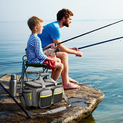 Gonex Angeltasche, Wasserabweisende Aufbewahrungstasche aus Polyestermaterial mit gepolstertem Schul