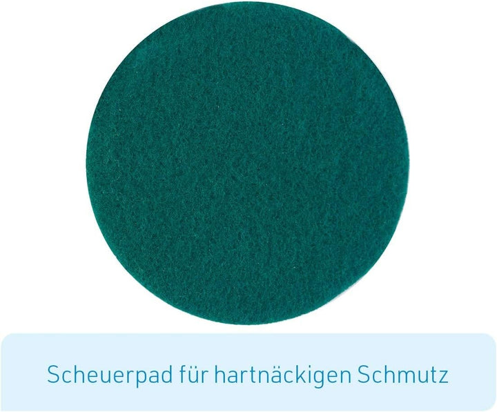 Hurricane Floating Mop Ersatz-Pads – Mikrofaser-Pads für den Akku Wischer Floating Mop – saugfähige