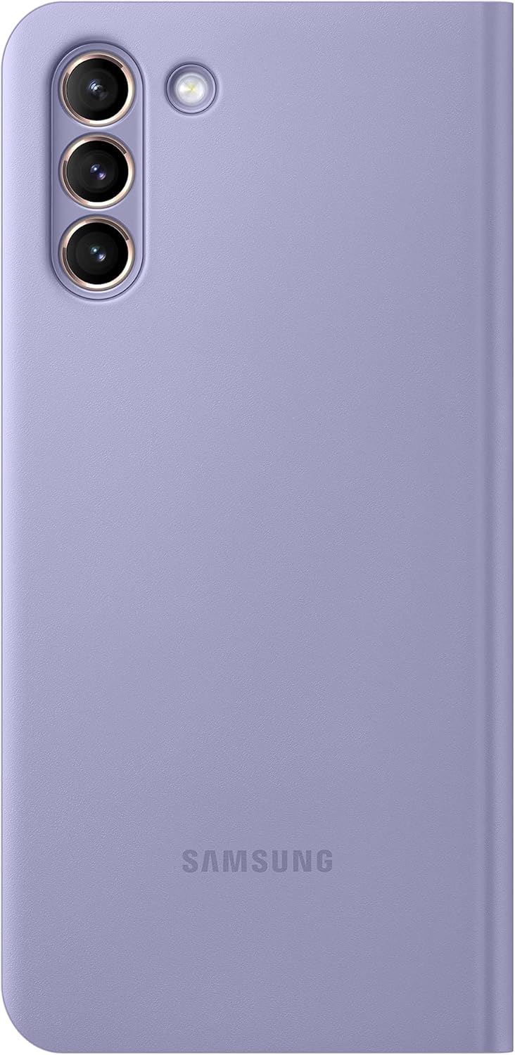 Samsung LED View Smartphone Cover EF-NG996 für Galaxy S21+ 5G Handy-Hülle, LED-Anzeige, Kartenhalter