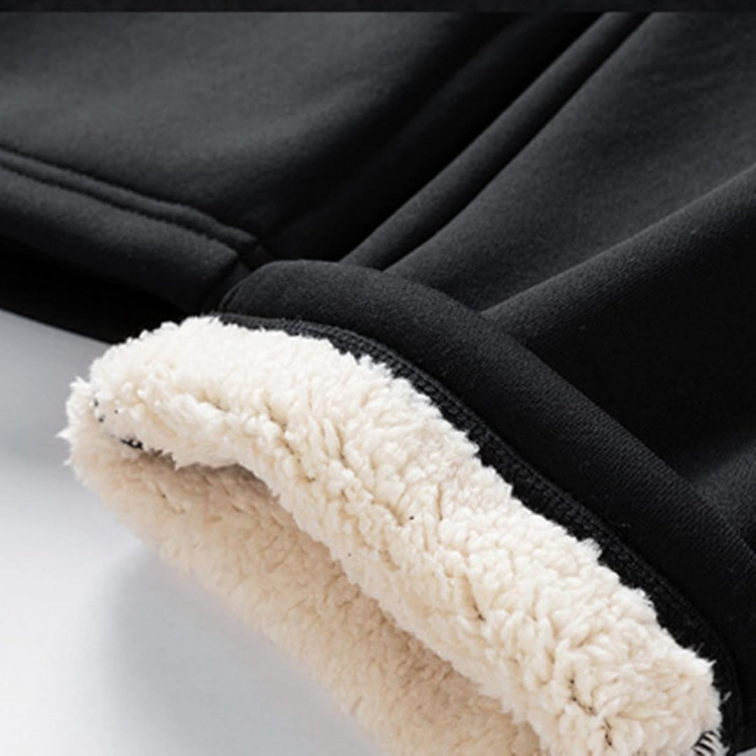 Duohropke Trainingsanzug Herren Winter Warm Jogginganzug mit Fleece Gefütterte, Männer Sportanzug Ca