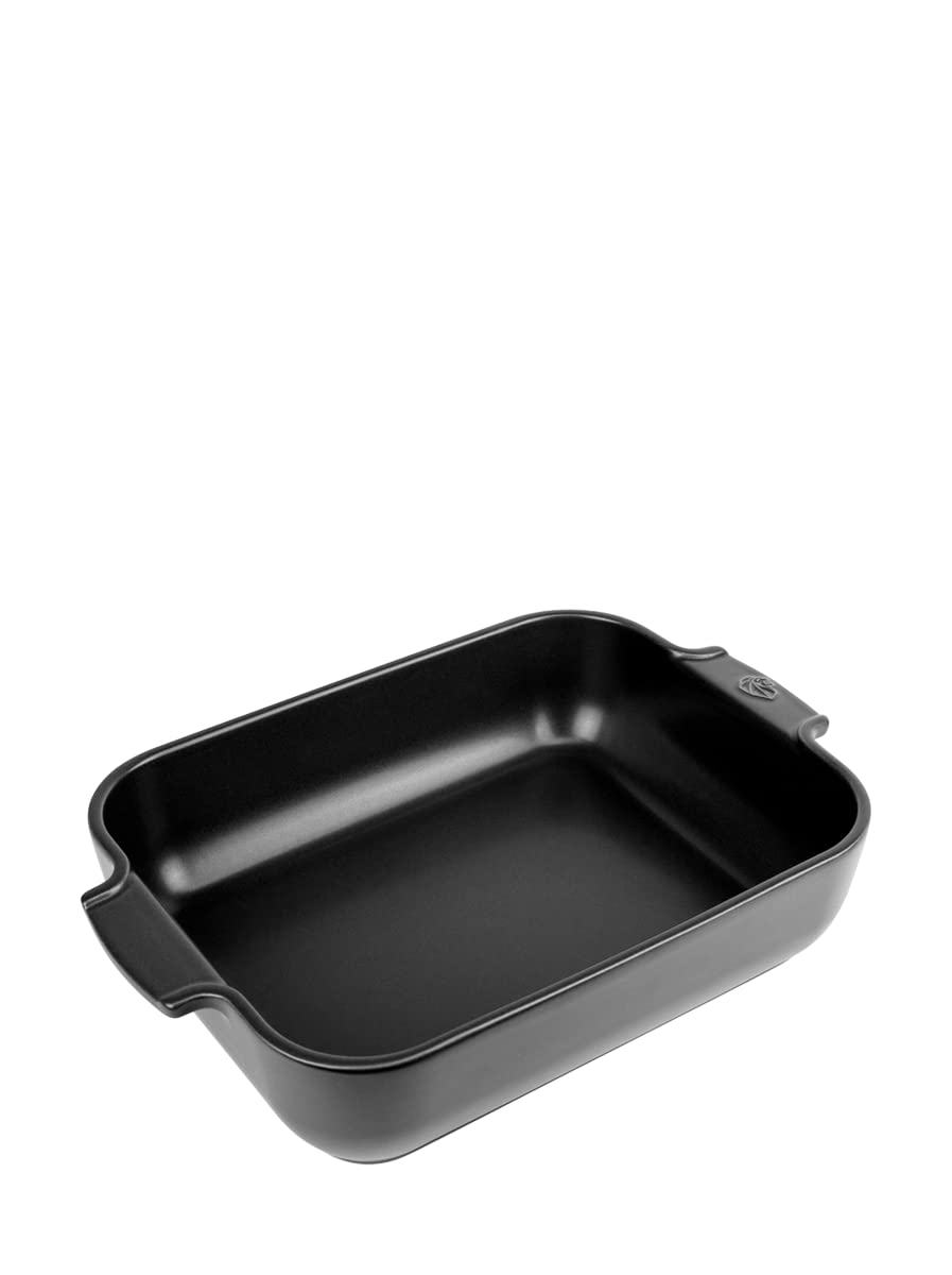 PEUGEOT - Rechteckige Auflaufform aus Keramik - 32 cm x 21,7 cm x 7,2 cm - Fassungsvermögen: 2,7 L -