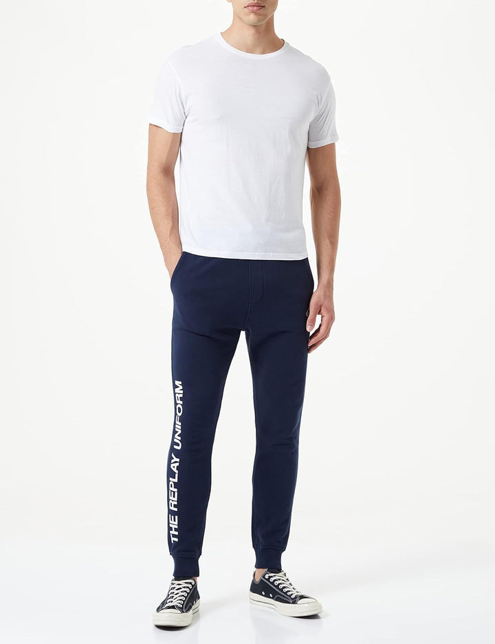 Replay Herren Lässige Hose M 085 Blue..., M 085 Blue...
