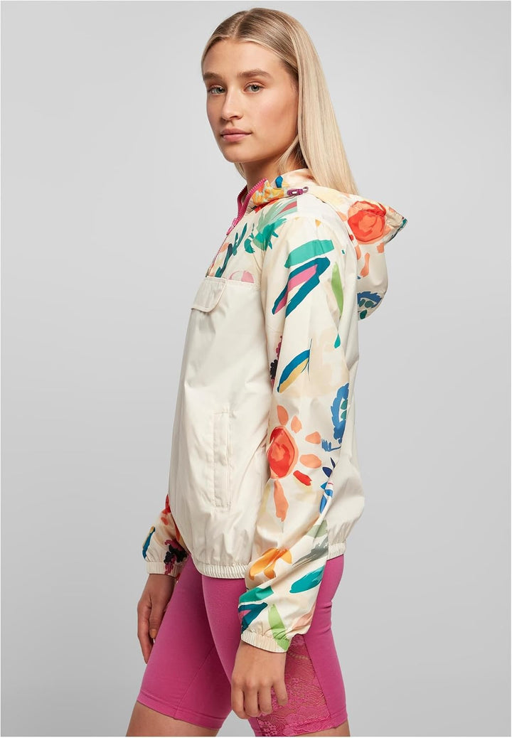 Urban Classics Damen Jacke XL Whitesandfruity, XL Whitesandfruity