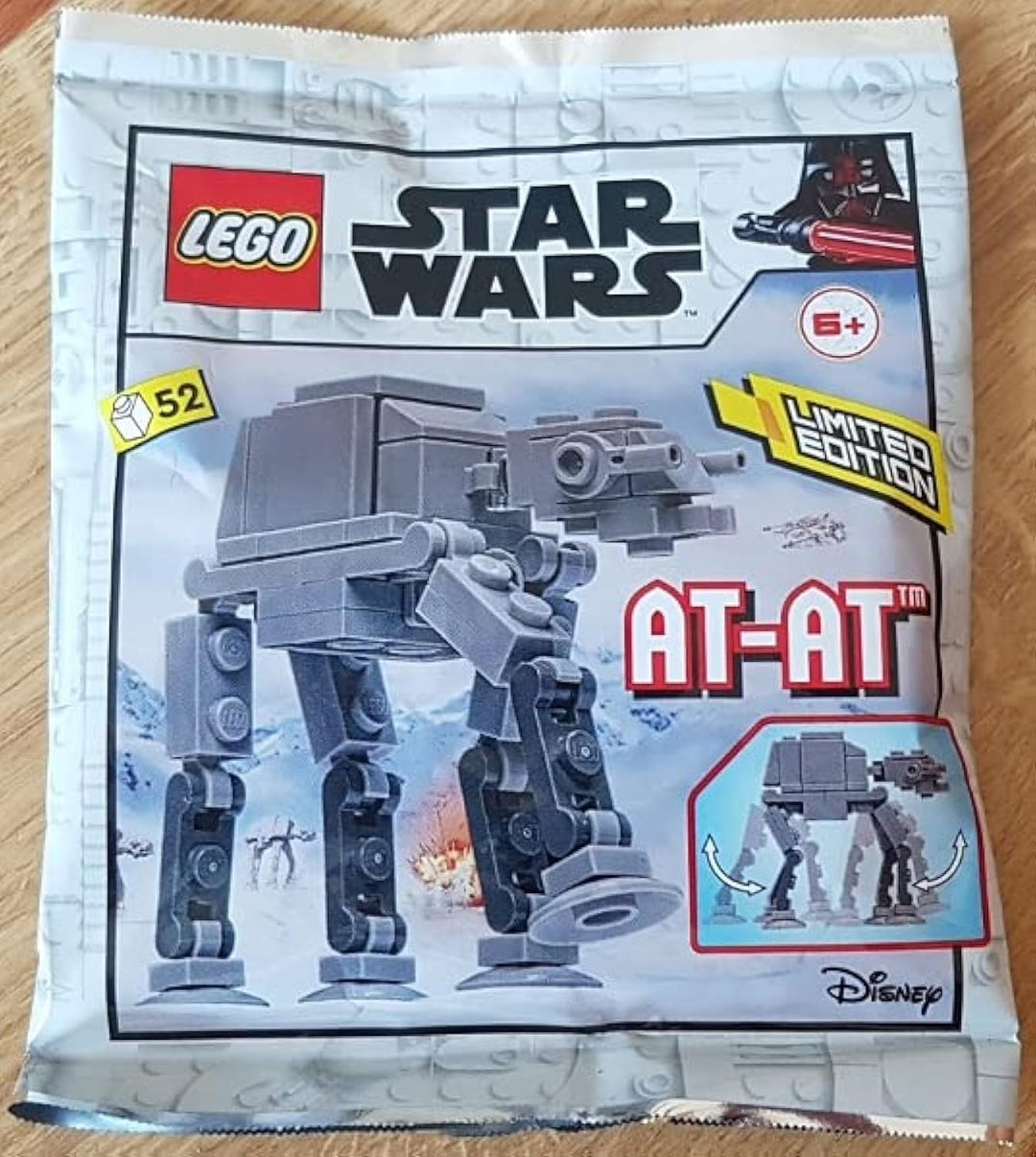 Blue Ocean Lego Star Wars at-at Folienpackung Set 912282 Beutel