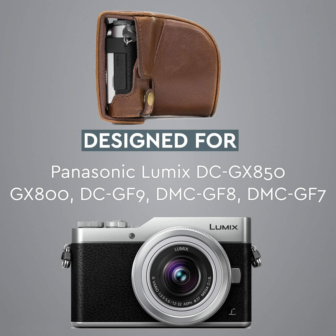 MegaGear Panasonic Lumix DC-GX850, DC-GF9 12-32mm Objektiv, DC-GX800, DMC-GF8, DMC-GF7 Ever Ready Le