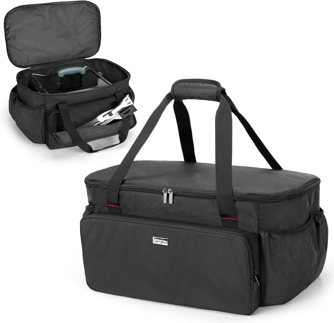 SAMDEW Tragbare Grill Trage Tasche Kompatibel mit Weber 1141056 Go-Anywhere Gas Grill, Camping Grill