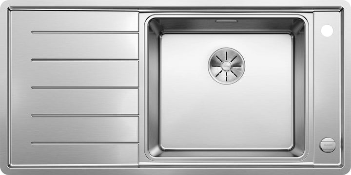 BLANCO ANDANO XL 6 S-IF | Edelstahl | Einbauart: Einbau von Oben &amp; Flächenbündig | Hauptbecken recht