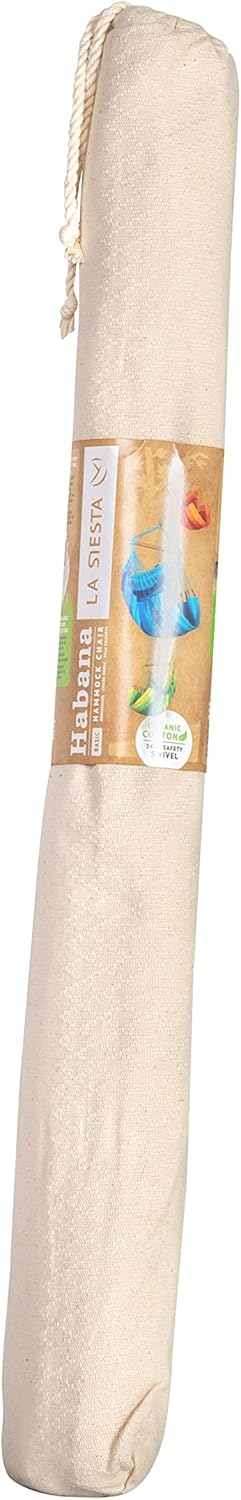 La Siesta®- Habana Hängesessel Basic Size für Entspannung & Stil: 360° Drehgelenk, hochwertiges Bamb