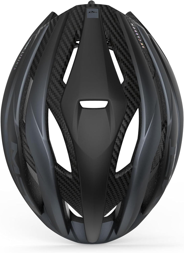 MET Sport Helm Trenta 3k Carbon MIPS Helmet, Black (schwarz), S